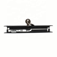 Accesorios de ventana de aluminio, cierre de puerta de ventana deslizante con perno de gancho, venta directa de fábrica