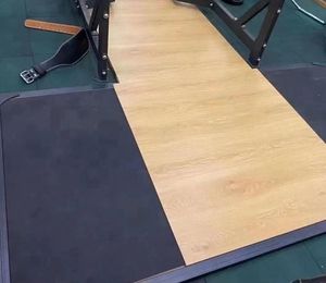 Ağırlık kaldırma platformu toptan kauçuk ahşap kaldırma yastıklama zemin özelleştirilmiş boyutu ve desen spor Mat şok emici - Product Image 5