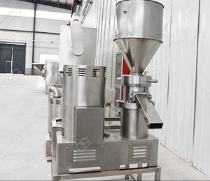 Électrique Commercial Fruits Confiture Et Marmelade Fabricant De Beurre D'arachide Houmous Pomme Tomate Sauce Tahini Rectifieuse Prix - Product Image 4