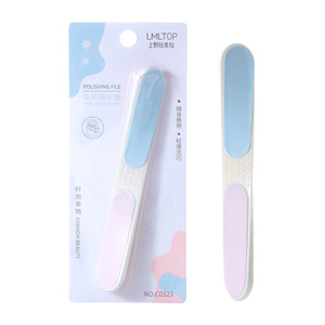 Lmltop Lima de uñas de doble cara C0323, herramienta de belleza portátil y ligera para uñas lisas y brillantes - Product Image 4