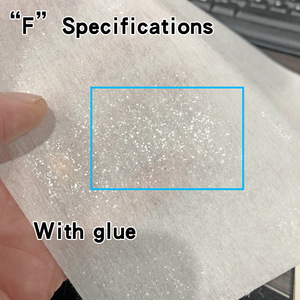 <span class=keywords><strong>Papier</strong></span> à broder en polyester 100% adhésif fusible de haute qualité 1050H 1060H 1070H 1080H, interlining non tissé à déchirure facile bidirectionnelle - Product Image 5