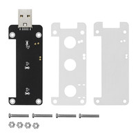 Papan Ekspansi USB Raspberry Pi Modul Dongle USB Raspberry Pi Zero/2W Tanpa Solder SSH