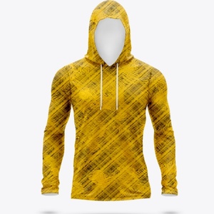 Custom Mens Quick Dry Fishing Hoodie UPF50 UV Protection Breathable Camouflage Sports Shirt Plus Size Customizable - Product Image 2