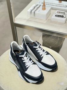 Nuevas Zapatillas Deportivas Casuales de Cuero Genuino de Diseño de Lujo, Transpirables, Cómodas y con Flujo de Aire, Unisex - Product Image 2