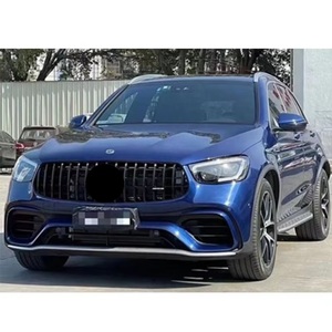 Parachoques delantero para <span class=keywords><strong>Mercedes</strong></span> Benz W253 GLC 200 260 modificado GLC 63S AMG, kit de carrocería, difusor de rejilla, labio trasero 2020 <span class=keywords><strong>2021</strong></span> - Product Image 5
