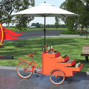 Camion de vente de nourriture mobile, chariot à glace pour festivals saisonniers, carnavals scolaires, ventes de boissons en plein air, rangement polyvalent - Product Image 3