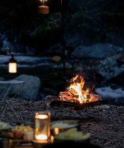 Xách tay không dây USB sạc đèn ánh sáng thiết kế đơn giản cho nhà hàng phòng ngủ phòng khách hoặc ăn tối - Product Image 3