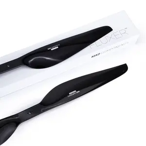 Loco aplicador 18X5,9 brillo prop de alta eficiencia de fibra de carbono de pala de la hélice para adultos drone motor - Product Image 3