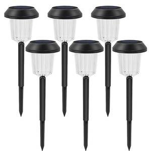 Lampes solaires pour allées, capteur crépusculaire intégré, variateur d'intensité, <span class=keywords><strong>lampe</strong></span> de jardin, de pelouse, de chemin, lampadaire solaire <span class=keywords><strong>LED</strong></span> pour extérieur - Product Image 2