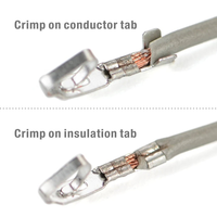 Herramienta de crimpado de barril abierto mini micro IWS-2820M, funciona con terminales AWG28-20 JAM, Molex, Tyco, JST