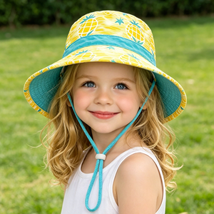Chapeau de pêcheur rayé pour tout-petits, protection solaire UPF 50, maille respirante pour bébés, garçons et filles, casquette de plage <span class=keywords><strong>d</strong></span>'été en plein air - Product Image 4
