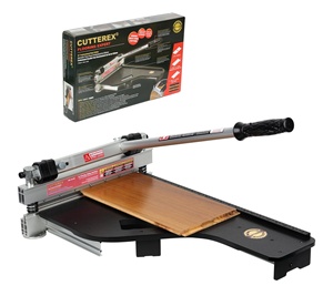 Coupeur de sol multicouche de qualité industrielle professionnelle de 13 pouces pour <span class=keywords><strong>parquet</strong></span>, vinyle et stratifié, matériau en alliage d'acier ABS, bricolage - Product Image 6