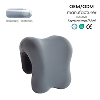 YUE RISE Coussin de sieste en mousse à mémoire de forme pour le cou et la tête, à fixer sur chaise de bureau, avec appui-tête étendu, pour soulager les douleurs cervicales
