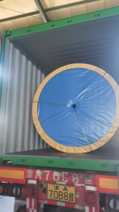 Correia Transportadora de Borracha de Nylon NN150 NN200 de Alta Elasticidade Resistente a Impactos para a Indústria de Mineração - Product Image 2