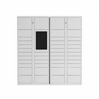 Casier à colis électronique intelligent pour immeubles de bureaux, campus et hôpitaux avec intégration API de gestion de propriétés