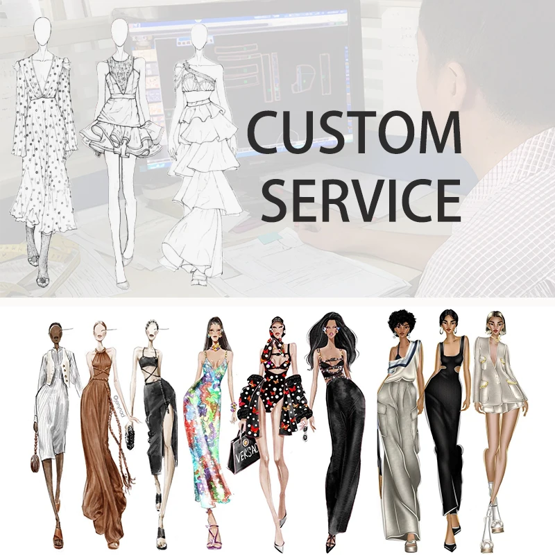 High Quality Brands Garment Cut and Sew Design Women Clothing Custom Apparel Design Service Manufacturers Designer Clothes