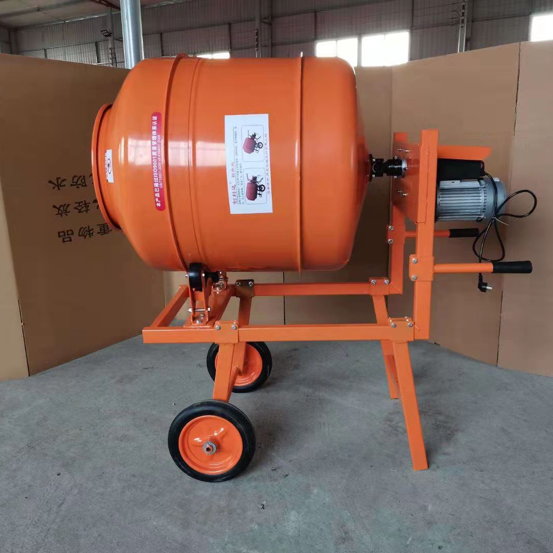 Mixer Semen Mini Elektrik, Mesin Pengaduk Beton Truk Mini 120 Liter Beton Mixer Mini Elektrik Profesional