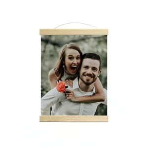 طباعة مخصصة على القماش مع إطار من خشب الصنوبر الطبيعي، فن جداري لديكور المنزل، جاهز للطلبات بالجملة - Product Image 1