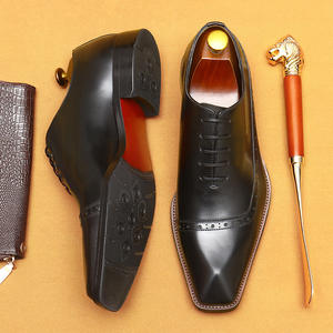 Chaussures habillées élégantes pour hommes en cuir véritable, style brogue britannique, best-seller, pour affaires et occasions formelles - Product Image 4