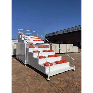 Fabbrica di alta qualità giudice si erge manuale o elettrico movimento pallavolo giudice stand per la vendita - Product Image 4