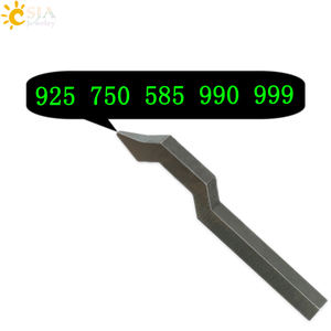 Csja उच्च गुणवत्ता 925 750 585 999 990 गहने के लिए डाक टिकट पंचिंग उपकरण - Product Image 2