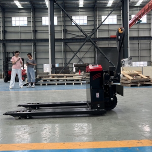 Chất lượng cao 3 tấn Điện Tay xe tải Pallet 48V/24ah thủy lực Jack 1200 mét ngã ba chiều dài tất cả các địa hình điều kiện mới cho - Product Image 3