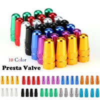 Nouveaux bouchons de valve de pneu Kaiku de haute qualité en alliage d'aluminium pour vélo, capuchons de tige de roue de VTT anti-poussière colorés, compatibles voiture