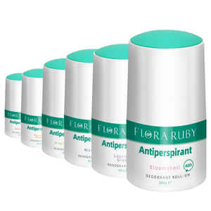 Déodorant Roll-On Naturel Personnalisé OEM pour le Corps Entier Unisexe Bio FLORA RUBY Végétalien Longue Durée - Product Image 1