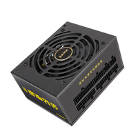 SAMA-fuente de alimentación 80plus gold, suministro de energía SFX de 500w con mini estructura modular fuerte, ventilador silencioso de alta calidad y buen aspecto