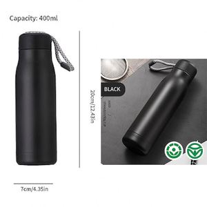 Bouteille d'eau isotherme en acier inoxydable 304 personnalisable avec logo pour vélo, course à pied, randonnée – Vente en gros - Product Image 4
