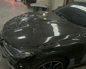 Kit carrosserie large en fibre de carbone avec capot moteur ventilé et panneaux d'ailes – Modification extérieure performance pour la nouvelle BMW Série 4 G26 425i - Product Image 6