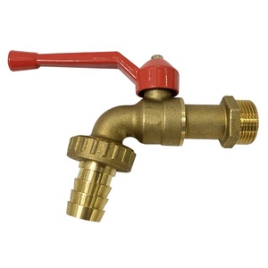 Ottone Tubo di acqua di rubinetto 1/2 3/4 Con Ugello Colore - Product Image 1