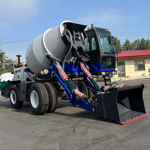 Equipo de construcción y construcción Mezclador de concreto diesel con máquina de bomba para <span class=keywords><strong>bienes</strong></span> raíces de construcción - Product Image 3