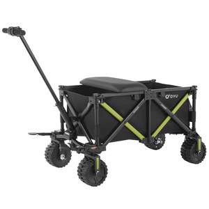 Carrito de Camping Eléctrico Plegable Portátil CampX, Nuevo Modelo, con Asiento, Motor de 700W, para Adultos - Product Image 3