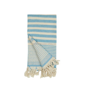 Terry Backed Turkish <b>Towel</b>, Peshtemal Fouta, Wholesale Pestemal Terry Soft OEM Customized 100 Cotton Thick - Product Image 2