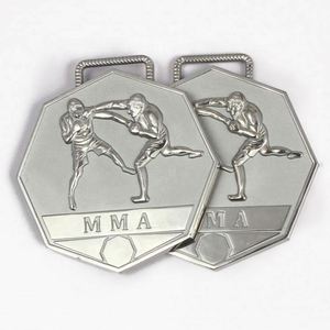 Medalla Deportiva de Latón Personalizada ODM, Metal Dorado con Cinta Disponible para Impresión UV, Serigrafía, Grabado y Impresión Digital - Product Image 2