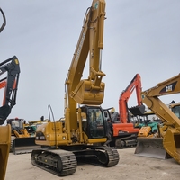 Excavatrice sur chenilles CAT 320CL d'occasion avec composants hydrauliques d'origine et fonctionnement de la flèche stable pour les travaux de terrassement de grande envergure
