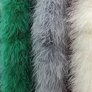 Tiras de Plumas de Pavo Coloridas y Ecológicas, Accesorios de Ropa Densos, Boas de Plumas Largas - Product Image 2