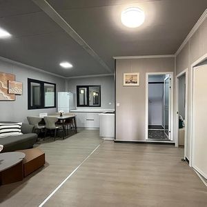 Casa Contenedor de Acero de 20 y 40 pies, Modular, Prefabricada, Expandible, Villa Prefabricada de 2 Dormitorios, Ecológica, de Bajo Consumo, Moderna - Product Image 4