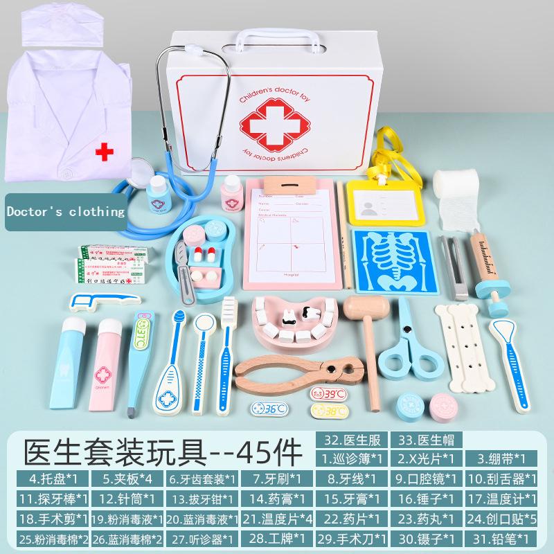 Set de médecin [kit médical + uniforme de médecin]