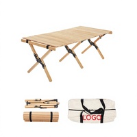 Woqi nouveau design léger extérieur rectangle Portable table de Pique-Nique Pliante avec Sac De Transport