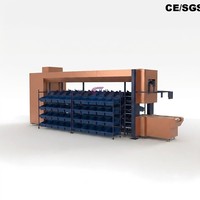 Equipo de Clasificación para Logística de Comercio Electrónico, Ahorra Espacio, Bajo Nivel de Errores, Certificado CE, para Prendas de Vestir, Repuestos Automatizados