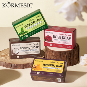 สบู่ควบคุมความมัน KORMESIC ผลิตภัณฑ์สั่งทำพิเศษ (OEM) ขนาด 100 กรัม สบู่ทำความสะอาดผิวจากธรรมชาติ ช่วยให้ผิวนุ่ม ฟองเยอะ อ่อนโยน ช่วยให้ผิวกระจ่างใส - Product Image 2