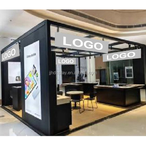 Jjh Nhà Máy Tùy Chỉnh Toàn Bộ Cửa Hàng Thiết Kế Chuyên Nghiệp Nguồn Nhà Máy Độc Quyền Glass Di Động Quay Điện Thoại Di Động Hiển Thị Showcase - Product Image 3