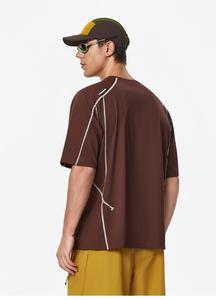 Venta al por Mayor de Camisetas Deportivas de Nailon UPF50 de Alta Calidad, Manga Raglán, Unisex para Hombre y Mujer, con Costuras Planas y Reflectantes para Gimnasio - Product Image 2