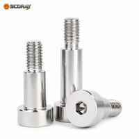 304 Stainless Steel Metric Hex Socket Shoulder Bolt Precision Ground Stripper Screw ISO 7379 M3-M10 L3-100mm for Mold Tooling