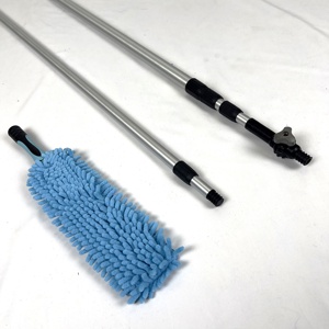 Qiyun 3 Sections 3.7 Mètres Intérieur Twist Lock Pôle D'extension Télescopique En Aluminium Pour La <span class=keywords><strong>Peinture</strong></span> Et Le Nettoyage Et Ouvre-Fenêtre - Product Image 5