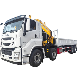 شاحنة رافعة 28 طن مزودة برافعة ذراع مفصلية من 8 أقسام من إيسوزو، رافعة شاحنة متنقلة، معدات آلات هندسية - Product Image 1