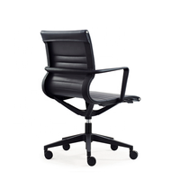 Chaise de bureau à dossier moyen de direction ergonomique à vente directe d'usine Foshan Guangdong