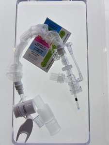 Sistema de succión cerrado médico Lumen único <span class=keywords><strong>24H</strong></span>, tipo L, catéter de succión de pieza en T - Product Image 2